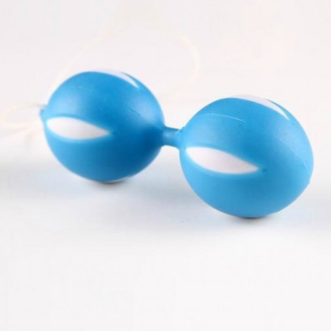 Голубые вагинальные шарики SMART BALLS в блистере
